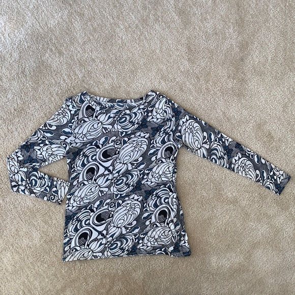 Mossimo Long Sleeve Scoop Neck Top, Size Large - Picture 2 of 9